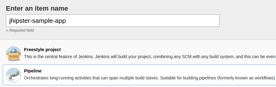 Jenkins2 item